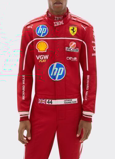 Lewis Hamilton Puma racing suit for Scuderia Ferrari Ferrari Lewis Hamilton Puma racing suit for Scuderia Ferrari Red LA08Nf