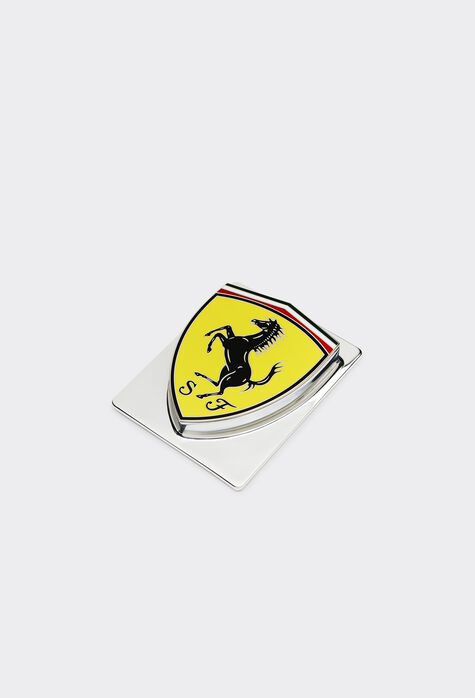 Ferrari Second Life Sammlerobjekt mit emailliertem Ferrari-Wappen, Made in Italy Schwarz 48109f