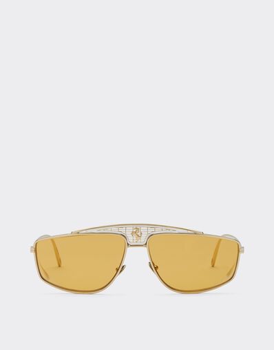 Ferrari Ferrari sunglasses with yellow lenses Black F1581f