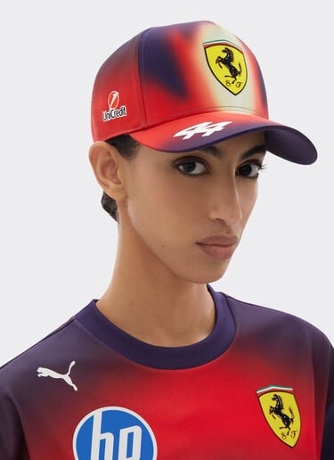 Ferrari Hamilton Replica Puma baseball cap for Scuderia Ferrari HP China 2026 Rosso LA0GOf