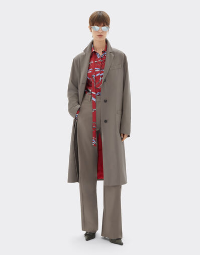 Ferrari Coat in cool Q-Cycle® wool Clay 50035f