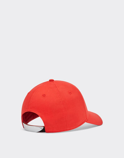 Ferrari Baseball cap with rubberized Ferrari logo Racing red 20403f