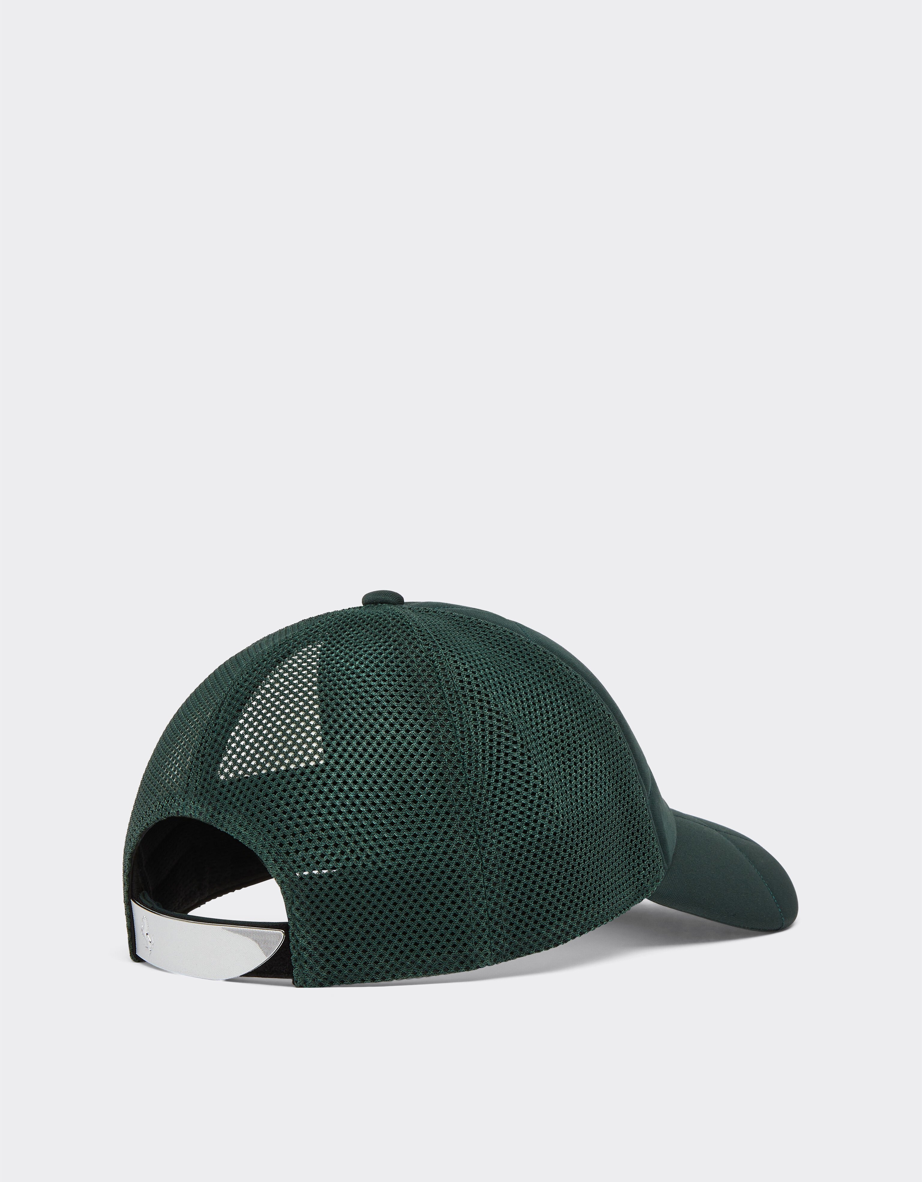 Ferrari Gorra de béisbol con motivo de cuadros 7X7 Verde militar 21343f