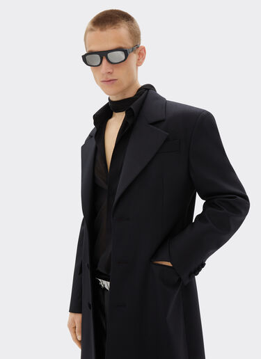 Ferrari Double wool coat Black 21588f