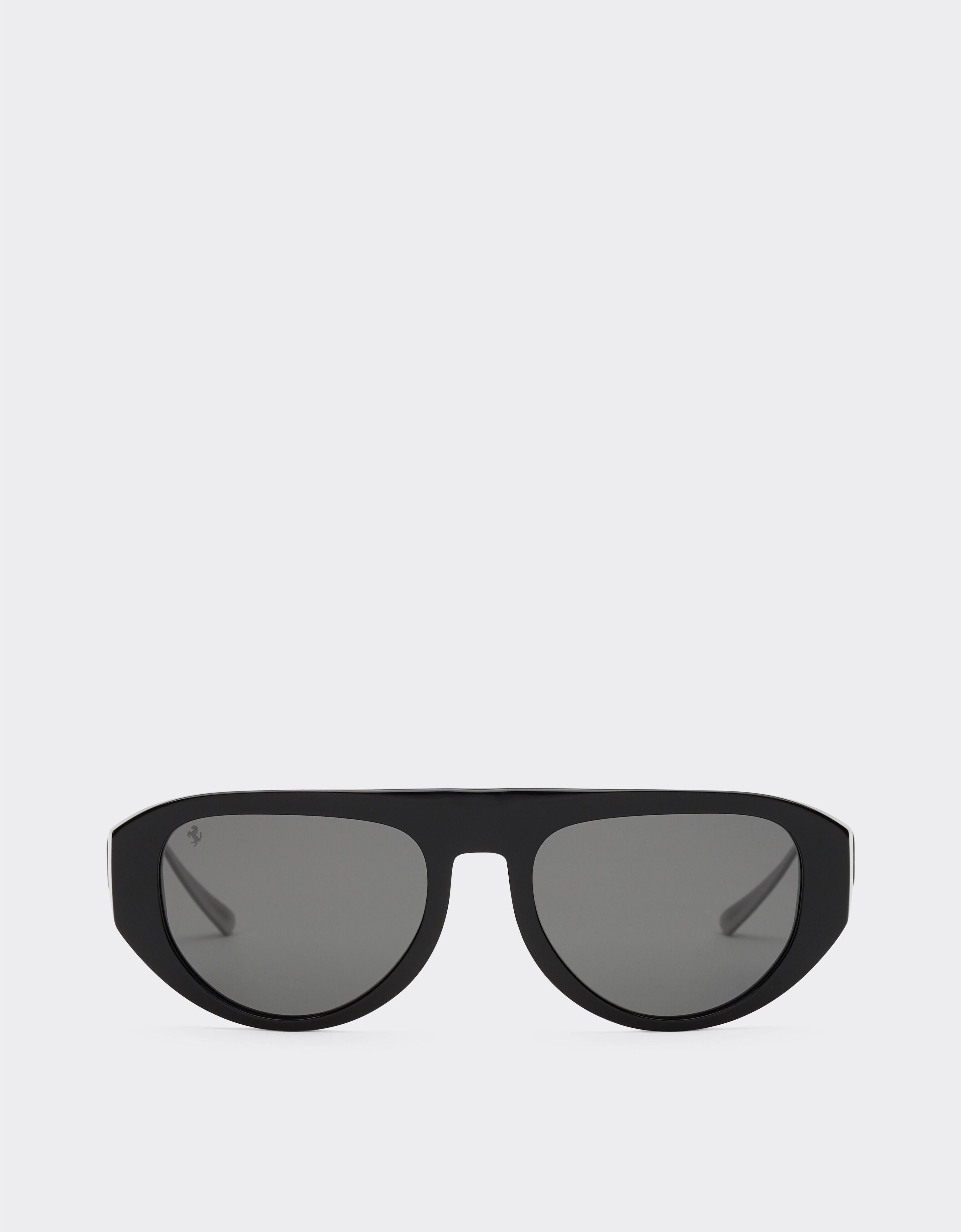 Ferrari Ferrari sunglasses in black acetate with polarised grey lens Black F1548f