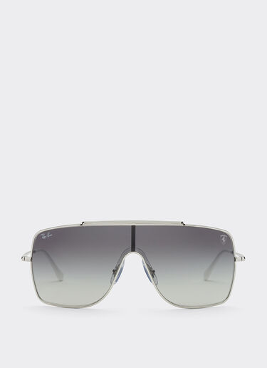 Ferrari Ray-Ban für Scuderia Ferrari RB3697MF in Metall mit grau verlaufenden Gläsern Dunkelgrau F1510f