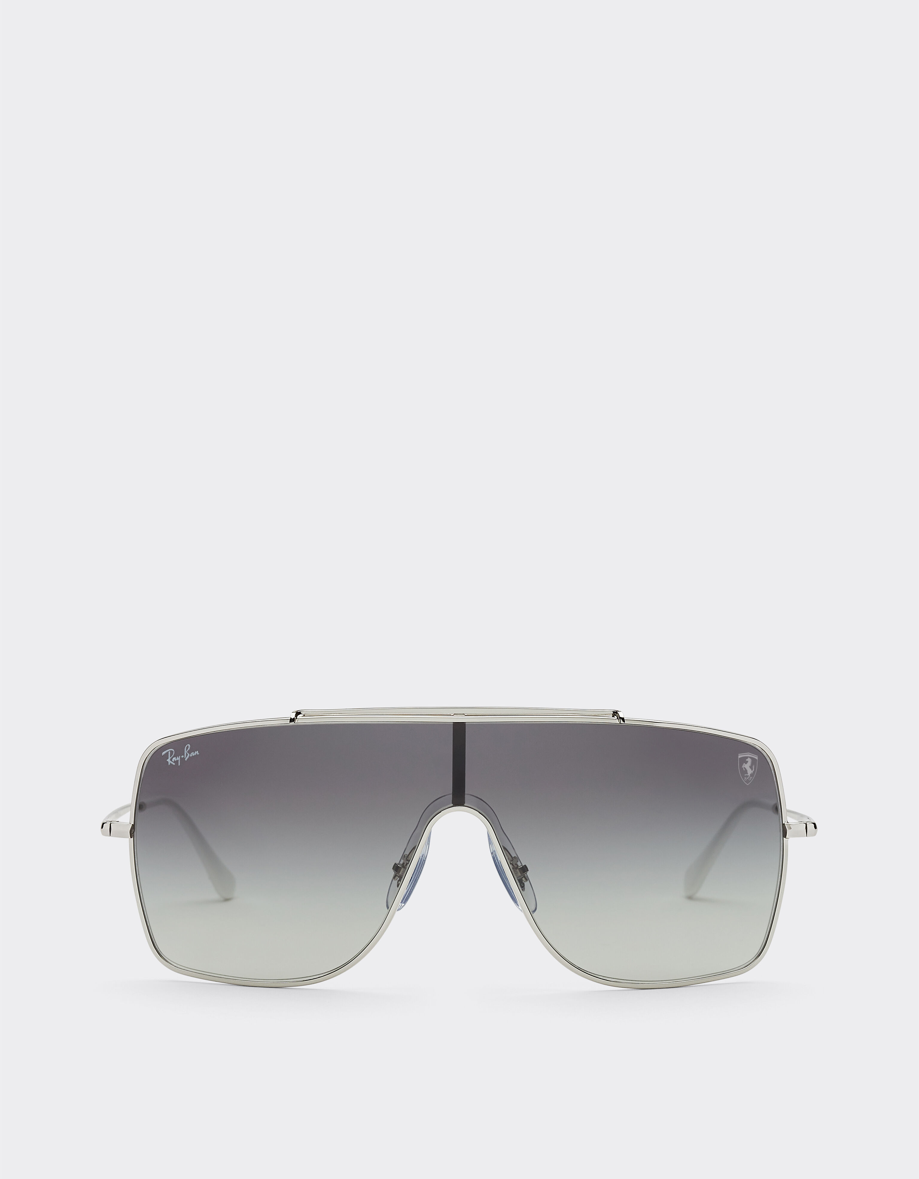 Ferrari Ray-Ban für Scuderia Ferrari RB3697MF in Metall mit grau verlaufenden Gläsern Dunkelgrau F1510f