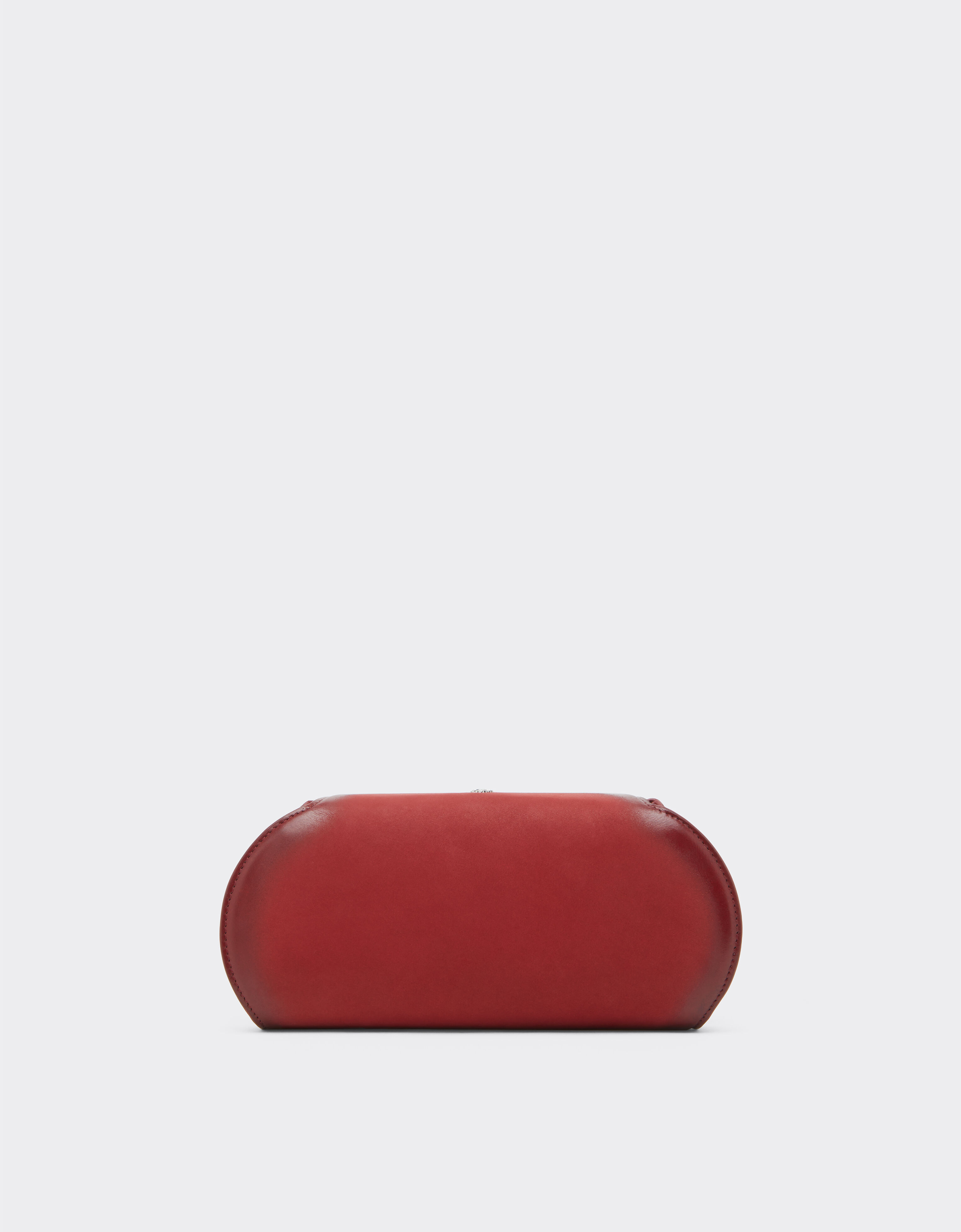 Ferrari Ferrari Dino wallet in shaded nubuck with shoulder strap Maison Red 50396f