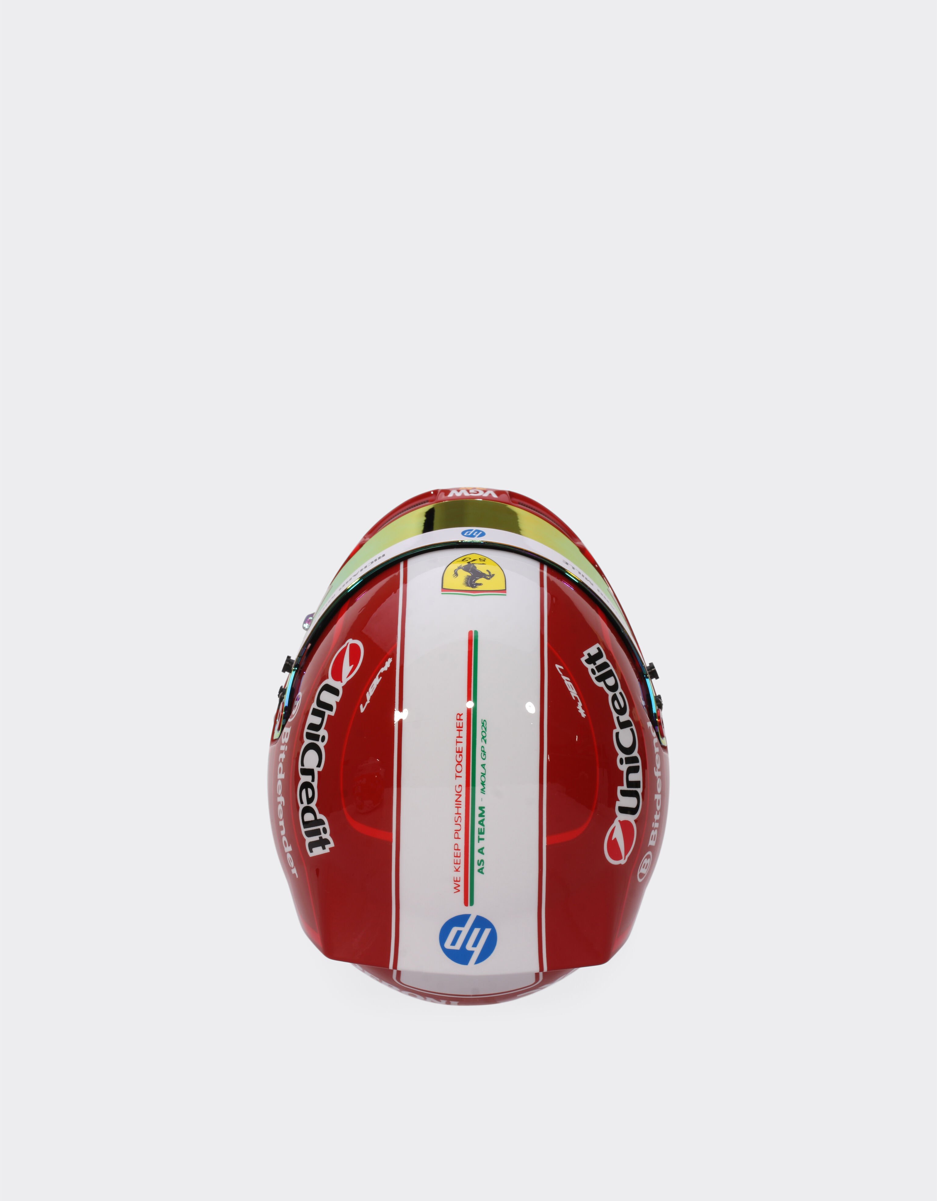Ferrari Charles Leclerc Imola 2025 Special Edition mini helmet in 1:2 scale MULTICOLOUR LA07Wf