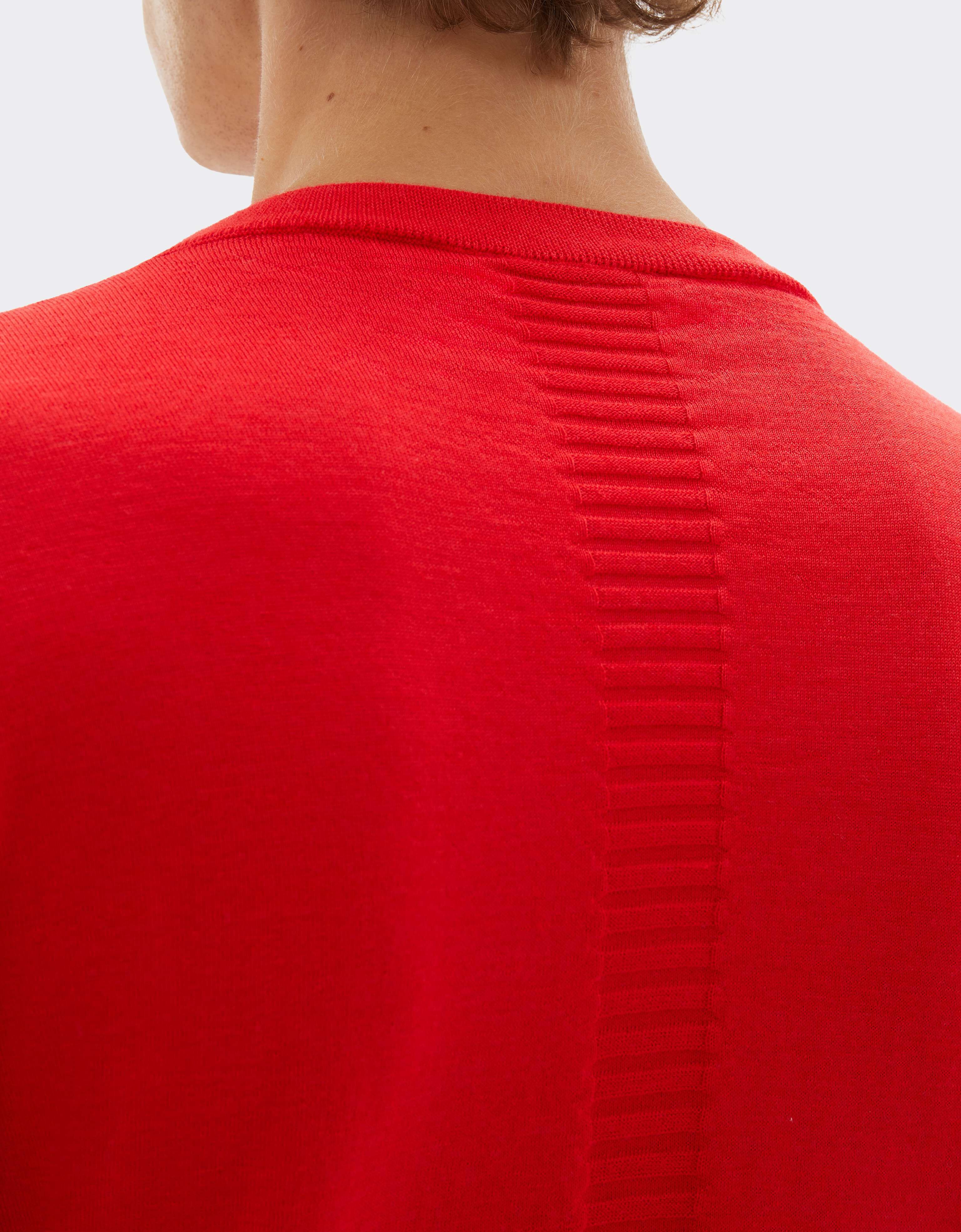 Cashmere and silk crew-neck jumper Ferrari Cashmere and silk crew-neck jumper Rosso Magma CKMCN0016KWS0006f