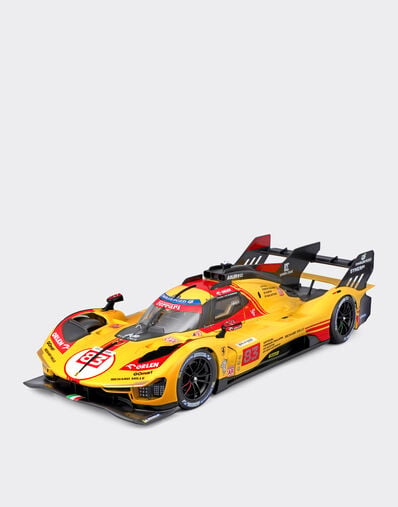 Ferrari Maqueta del Ferrari 499P LMH n.º 83 a escala 1:18 Giallo LO0R1339EXT0001f