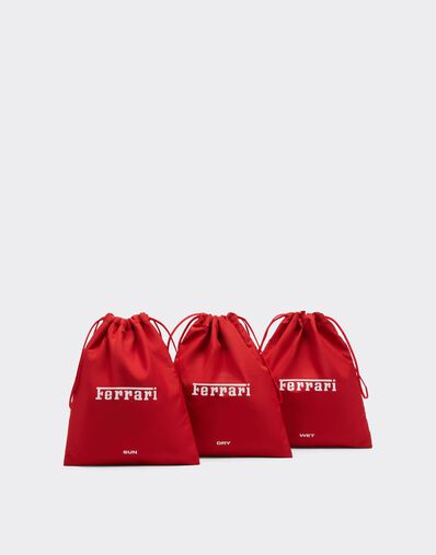 Ferrari Tote bag Ferrari in canvas per il GP Monaco 2026 Caffè CBWTO0020YL00008f
