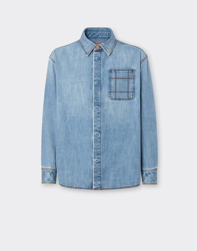 Ferrari Denim shirt Ecru 21798f