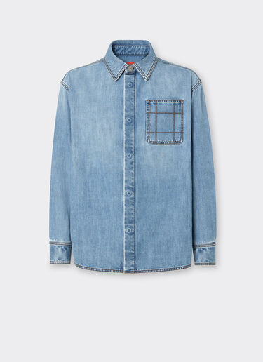 Ferrari Denim-Hemd Heller Denim 21914f
