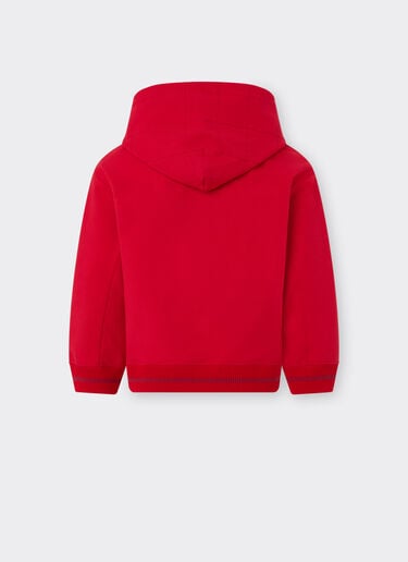 Cotton hooded sweatshirt Ferrari Cotton hooded sweatshirt Racing red 50143fK