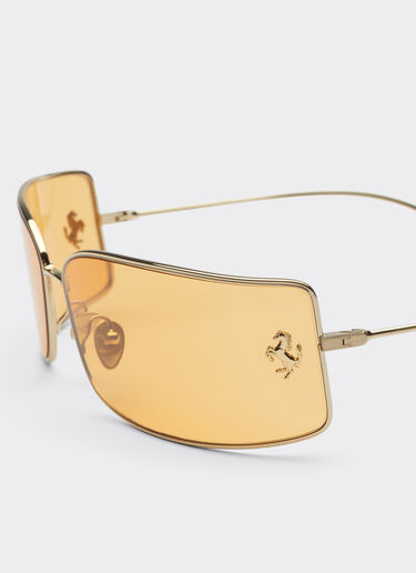 Ferrari Ferrari-Sonnenbrille mit goldenen Gläsern Gold F0643f