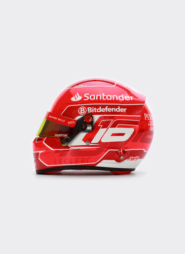 Ferrari 2024 Charles Leclerc mini helmet in 1:2 scale Red F1344f