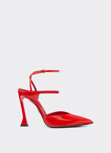 Ferrari Zapato de salón de charol Negro 22010f