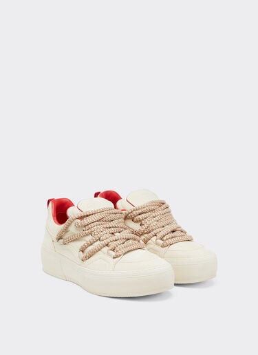 Ferrari x Charles Leclerc low-top nubuck trainers Ferrari Ferrari x Charles Leclerc low-top nubuck trainers Ecru 49186f