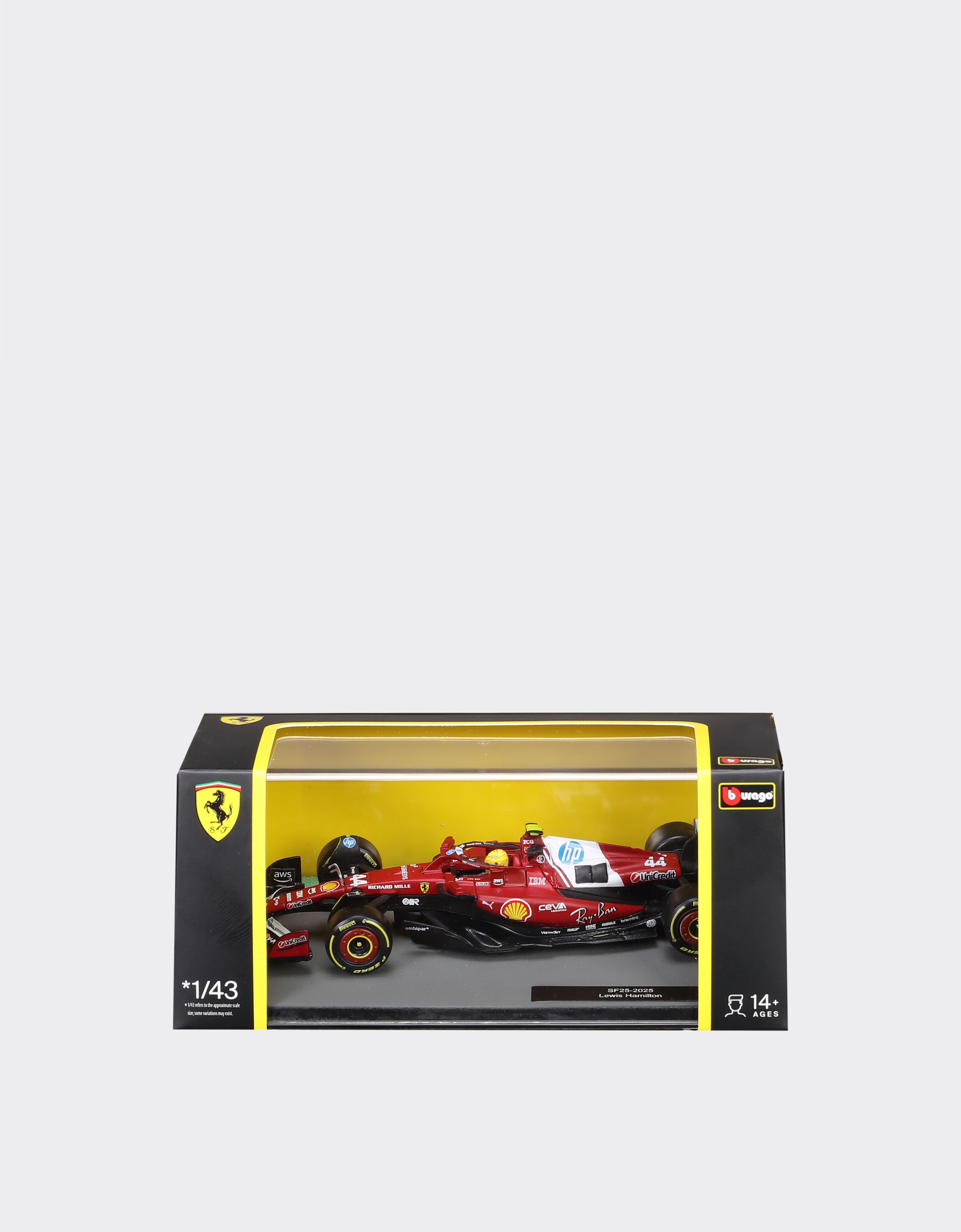 Ferrari Maqueta del Ferrari SF-25 Hamilton a escala 1:43 Rosso LO0R2813EXT0001f