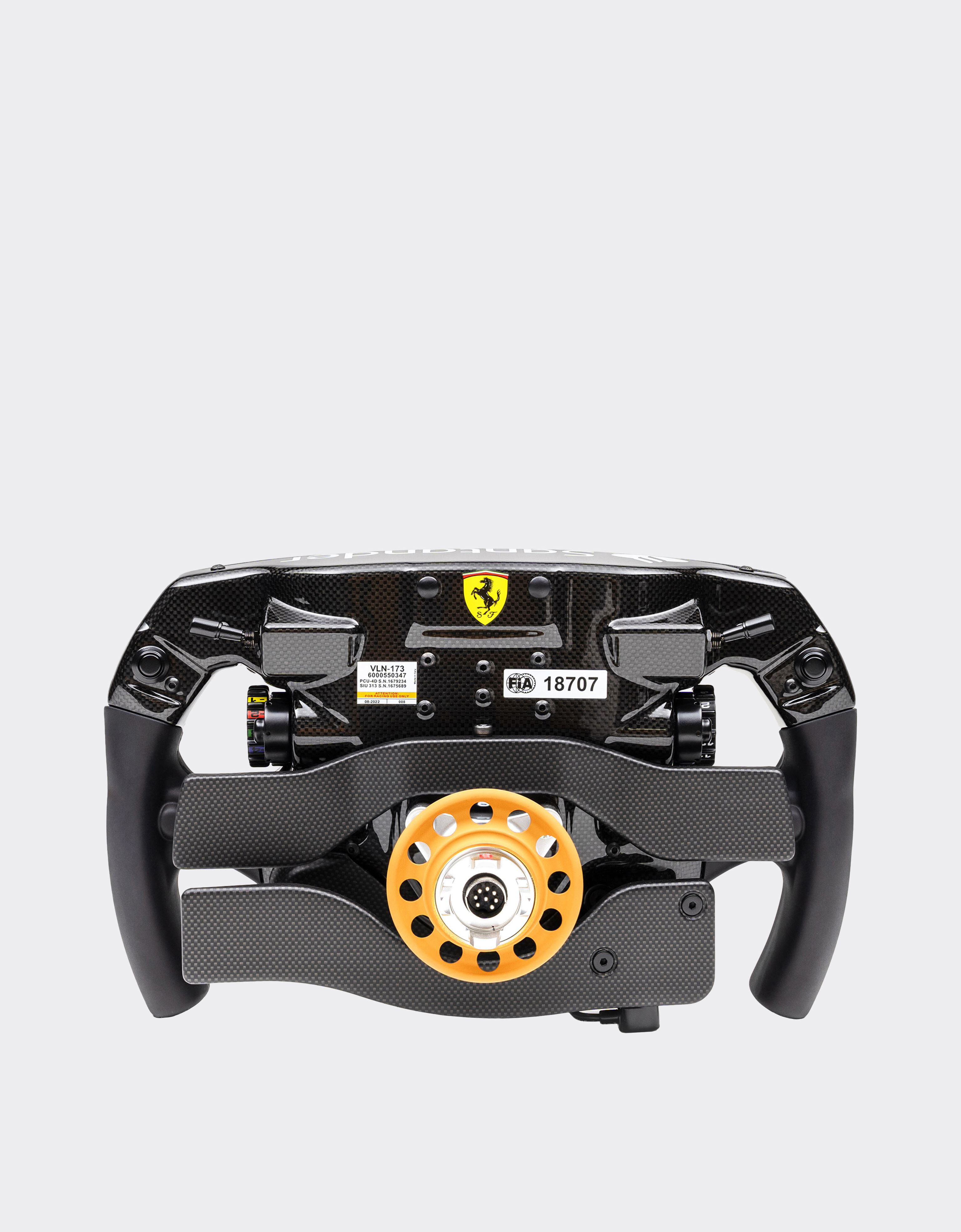 Ferrari Modèle du volant de la Ferrari F1-75 à l’échelle 1/1 Noir F0667f