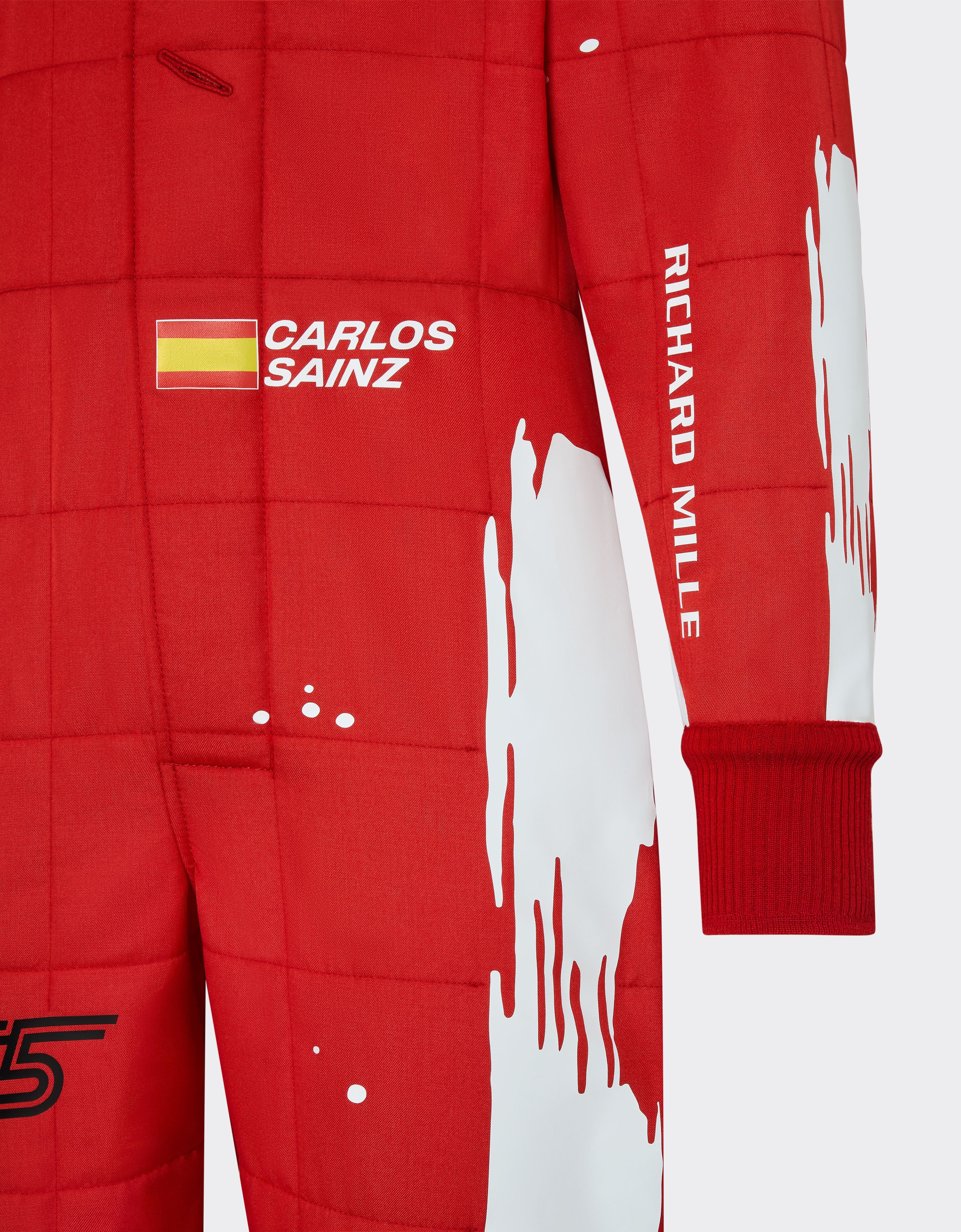 Ferrari Combinaison F1 PRO Carlos Sainz Puma pour Scuderia Ferrari - Joshua Vides MULTICOLORE F1067f