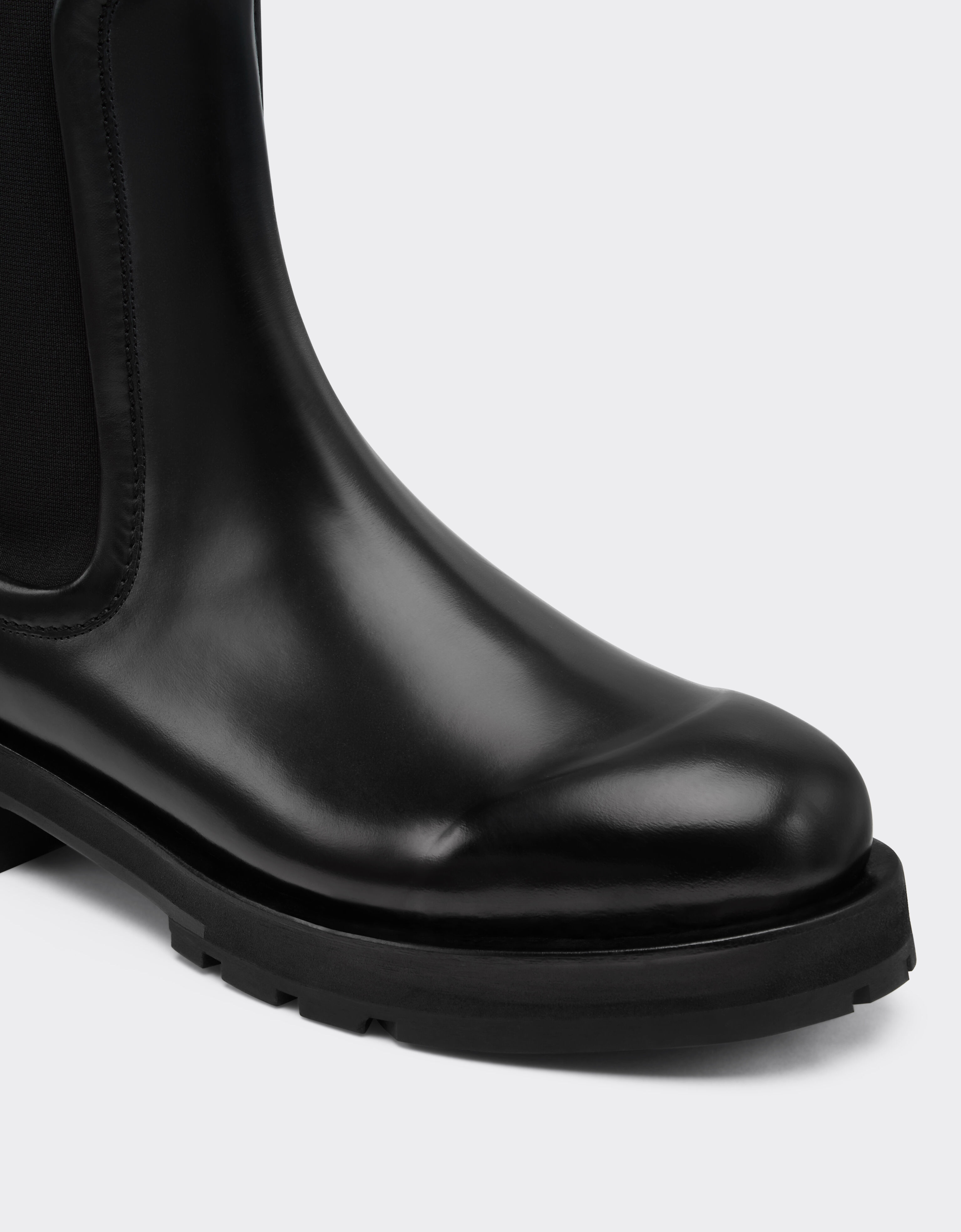 Ferrari Chelsea ankle boot in matte leather Black 22739f