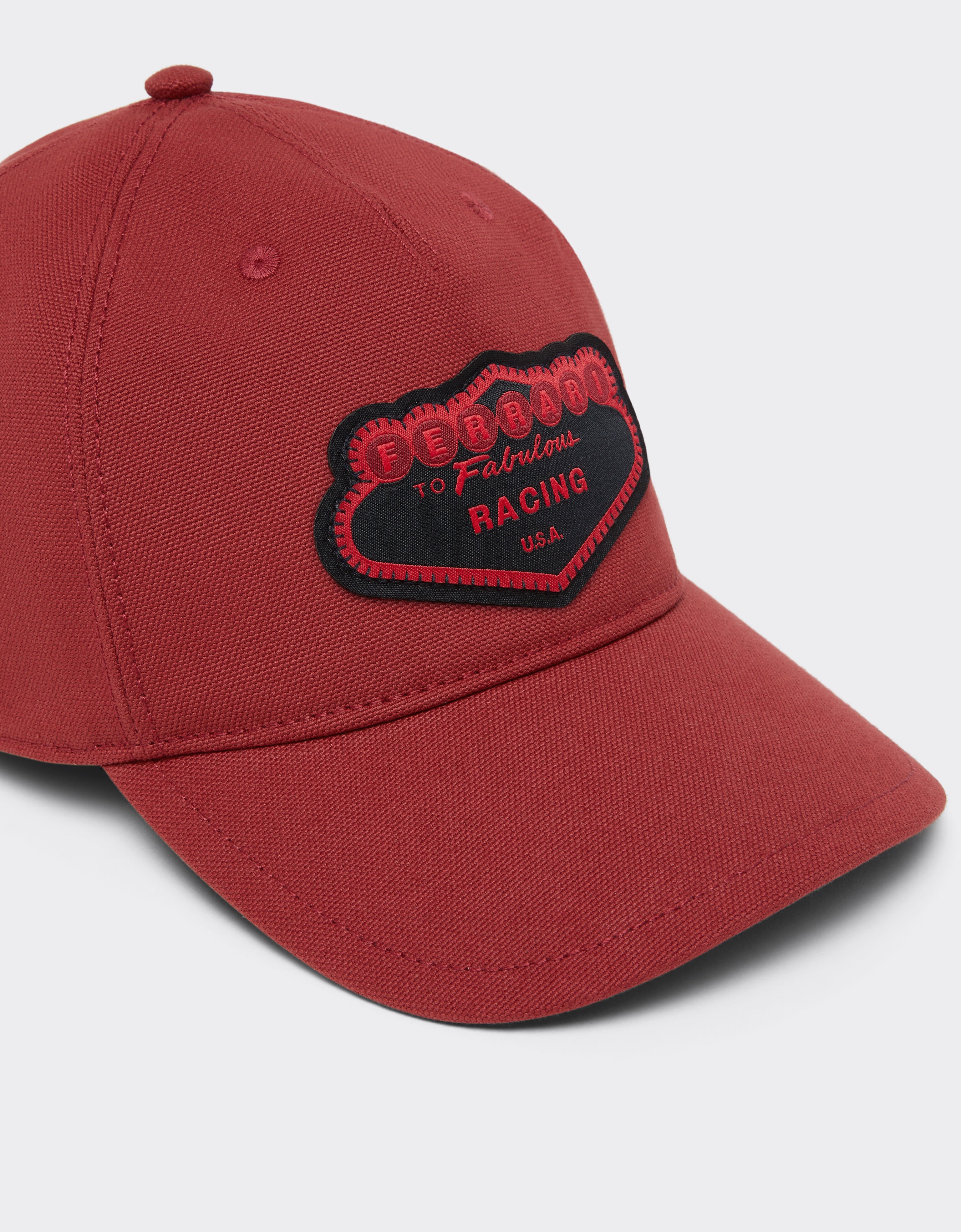 Ferrari Cotton baseball cap Maison Red 51167f