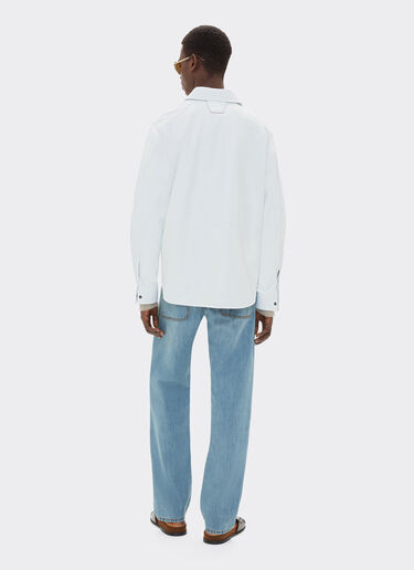 Ferrari Pantalon cinq poches en denim Denim clair 22229f