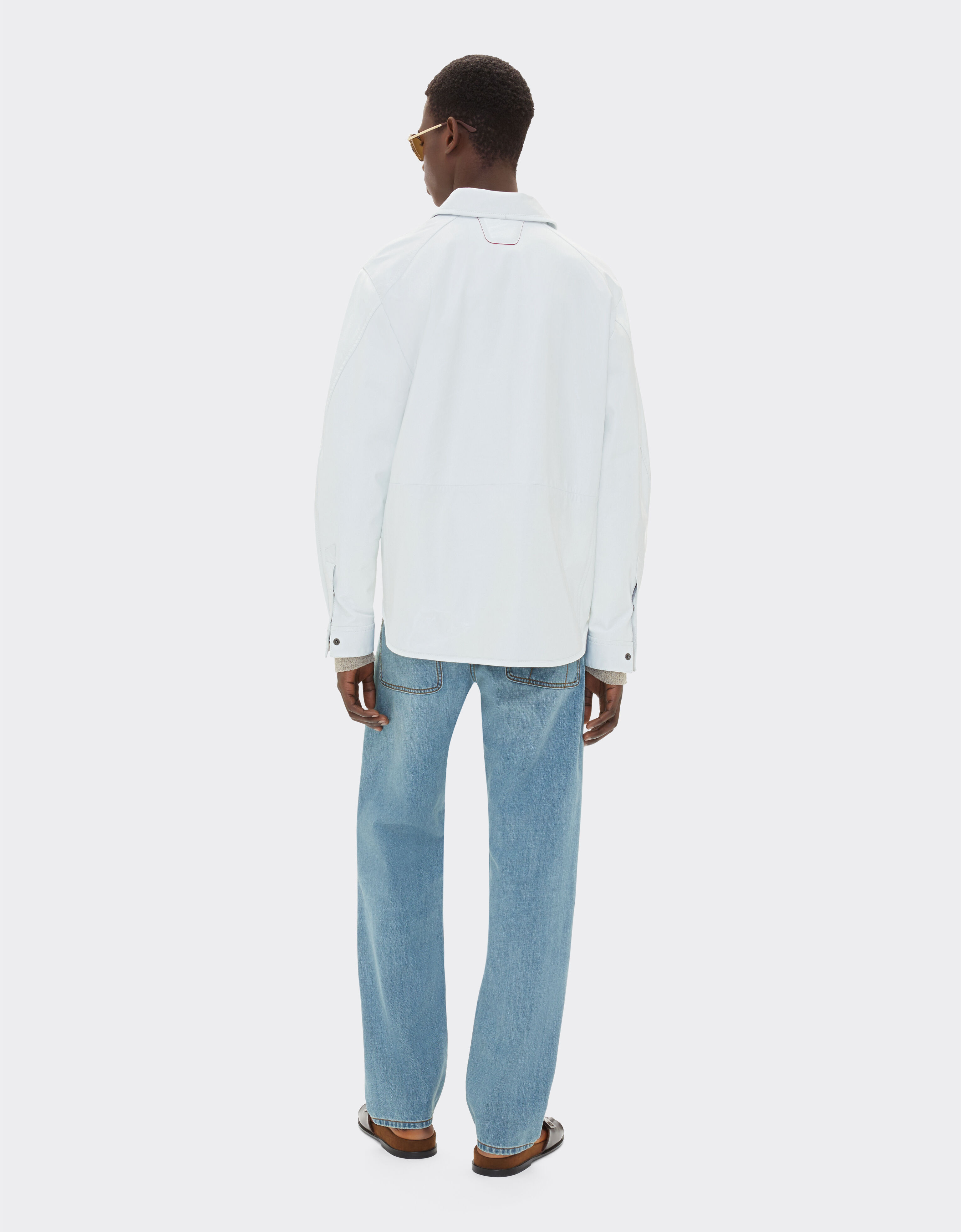Ferrari Pantalon cinq poches en denim Denim clair 22229f