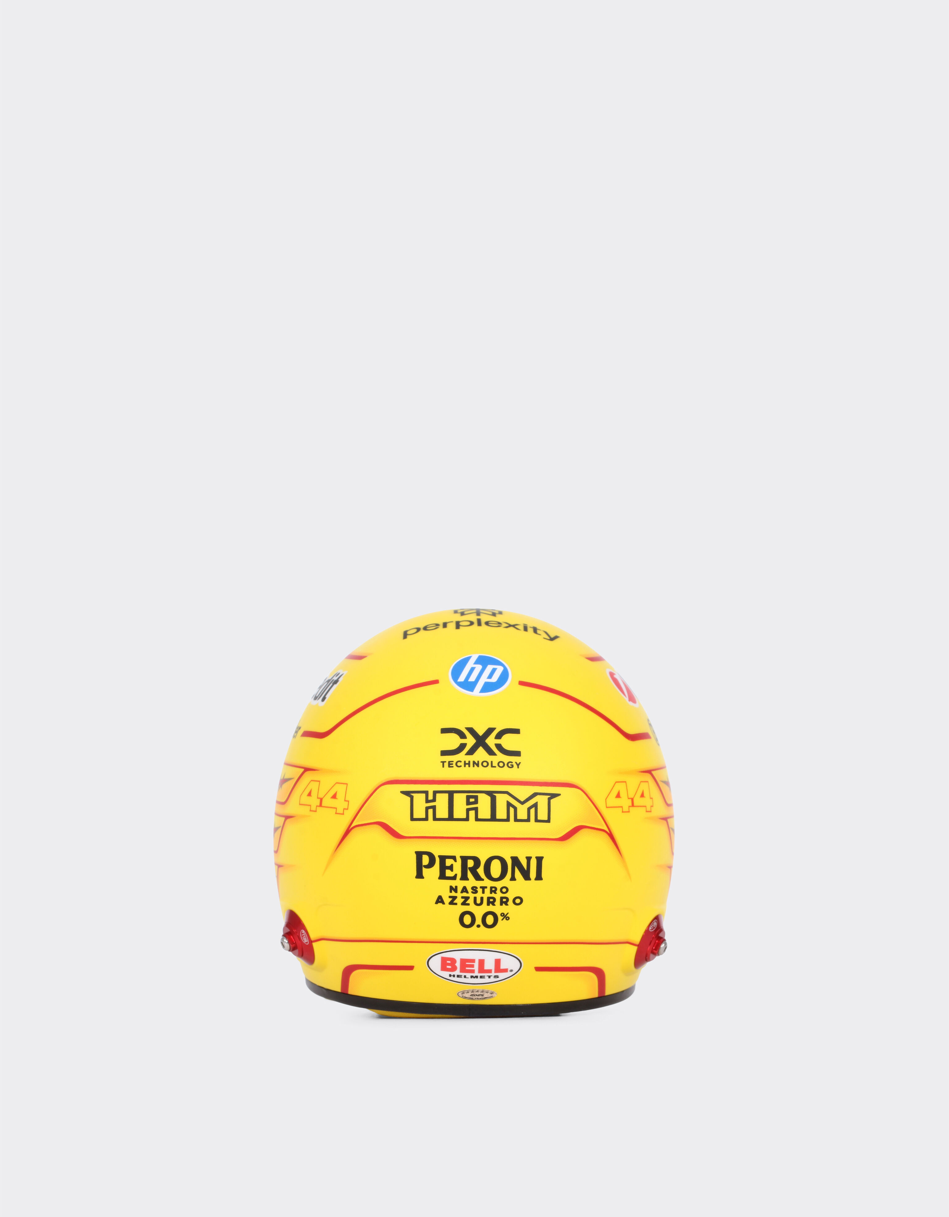 Ferrari 2025 Lewis Hamilton mini helmet in 1:2 scale MULTICOLOUR LA07Pf