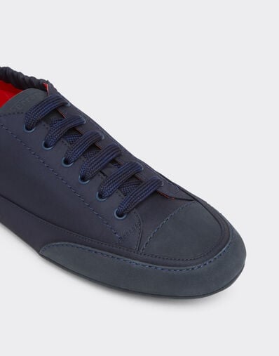 Ferrari Trainers in Q-cycle® and nubuck Navy 22237f