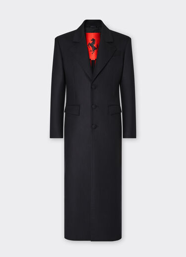 Ferrari Double wool coat Black 21588f