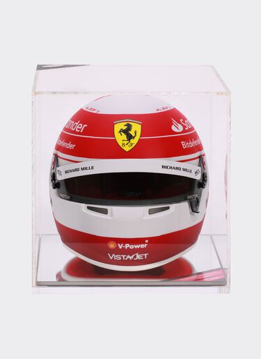 Ferrari Mini casco 2023 Charles Leclerc in scala 1:2 - Monaco Special Edition Rosso F0901f