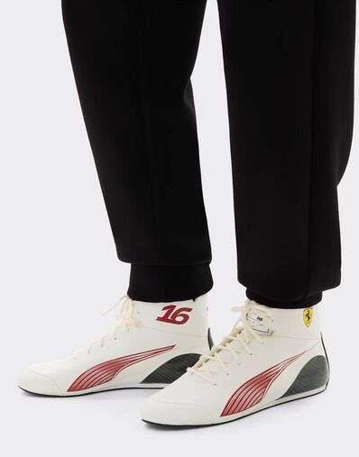 Ferrari Leclerc Replica Speedcat Pro trainers for the 2026 Monaco Grand Prix Bianco LS0OT1222EXT0001f