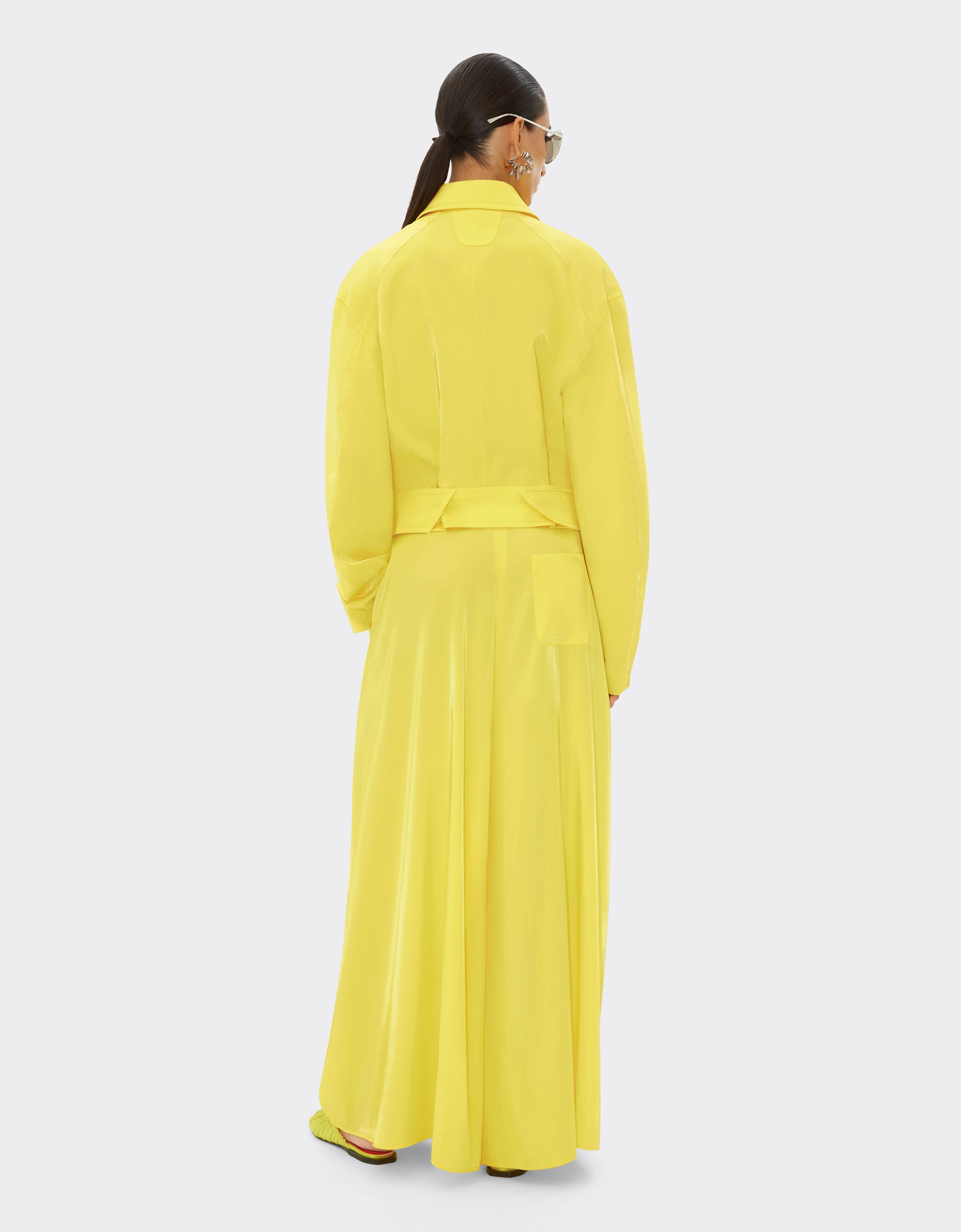 Ferrari Trousers in shiny viscose Giallo Modena 21877f