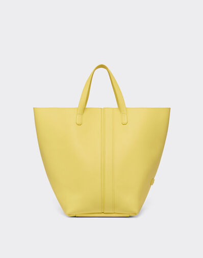 Ferrari Tote bag in smooth nappa leather Black 21976f