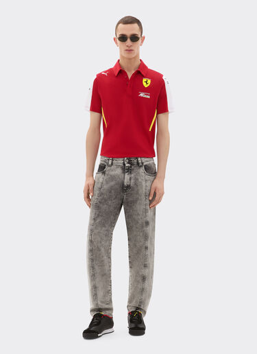 Ferrari Ferrari Hypercar Replica 2025 polo shirt Red LA04Kf