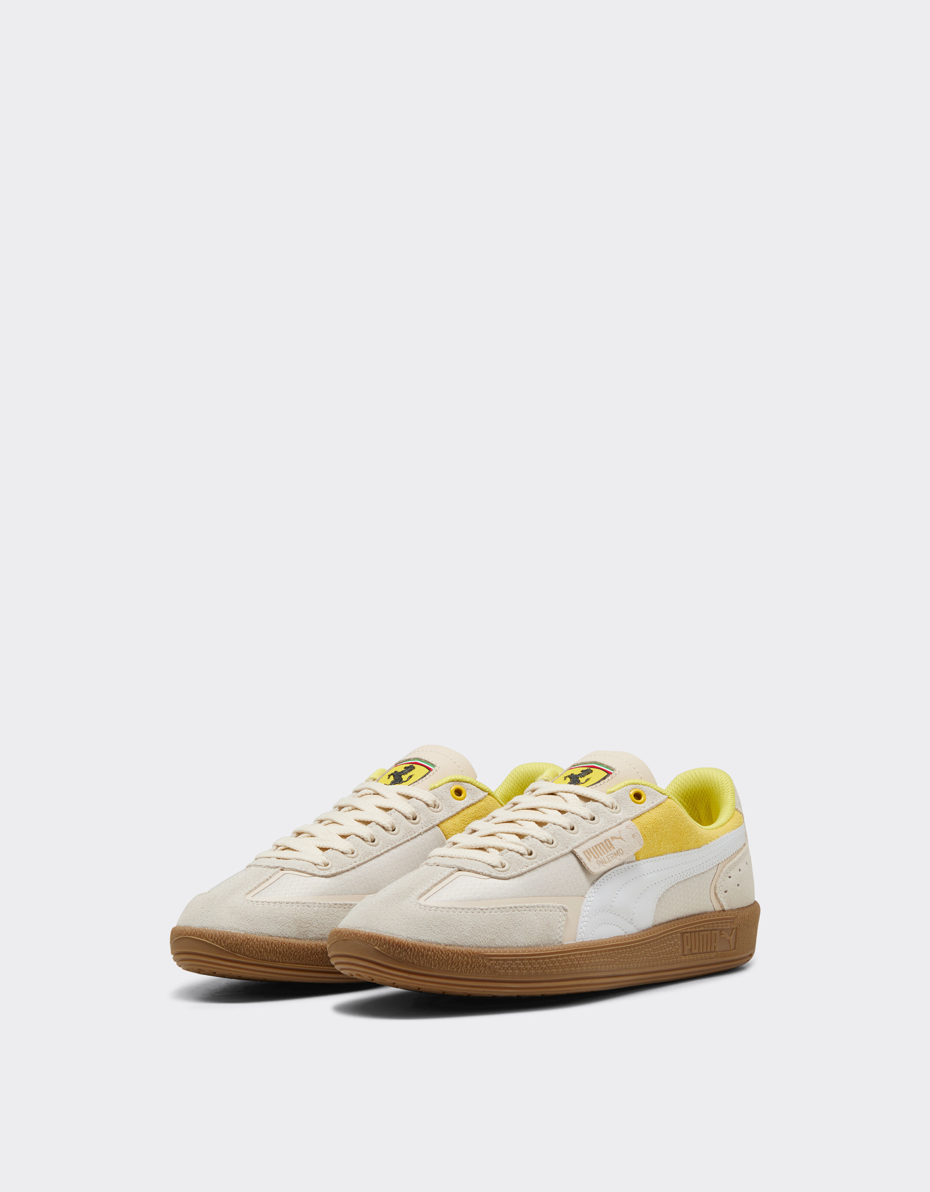 Ferrari Puma Sneaker for Scuderia Ferrari Palermo Optical White LA0B2f