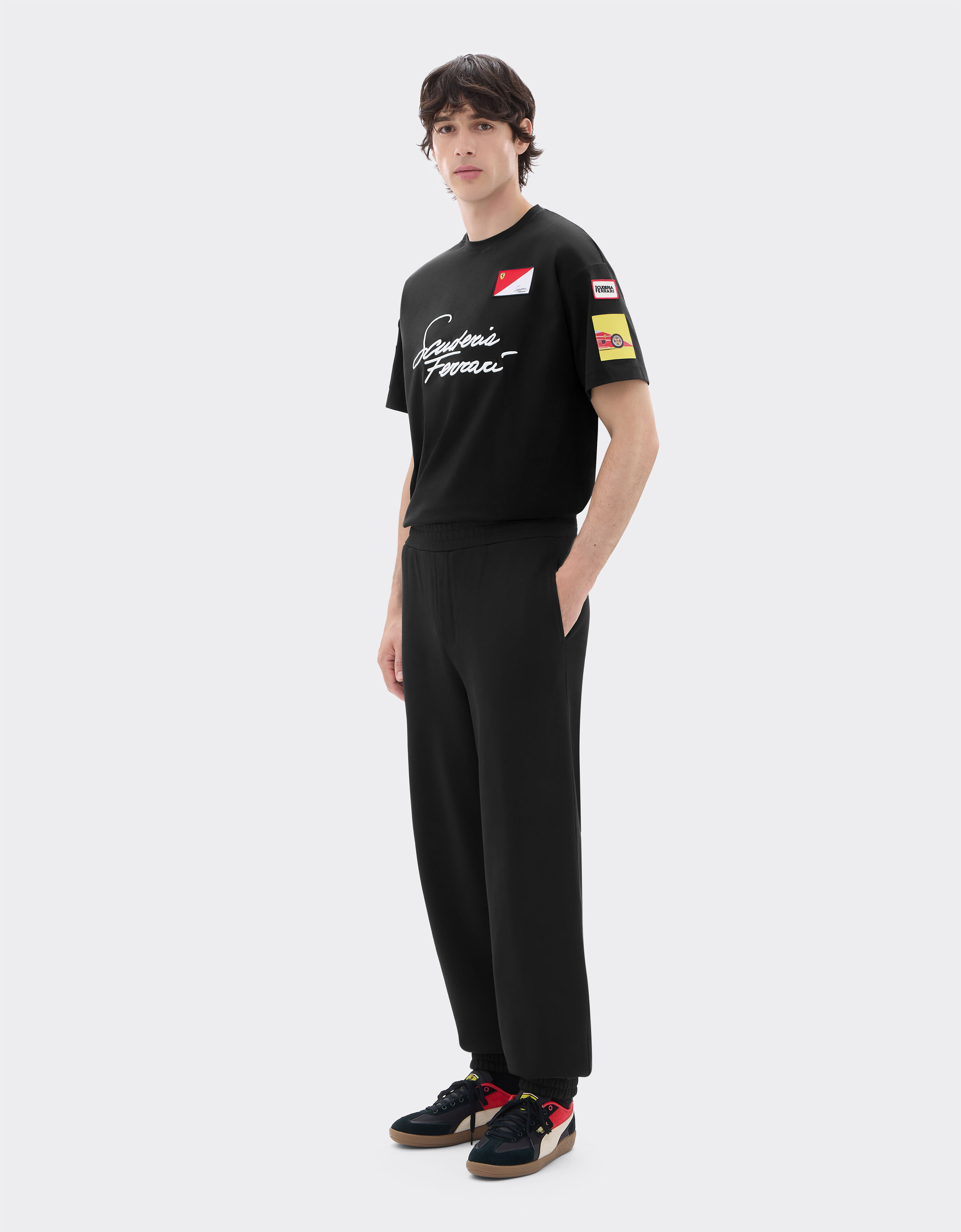 Scuderia Ferrari cotton T-shirt Ferrari Scuderia Ferrari cotton T-shirt Rosso Corsa SJMTH0040JCO0039f
