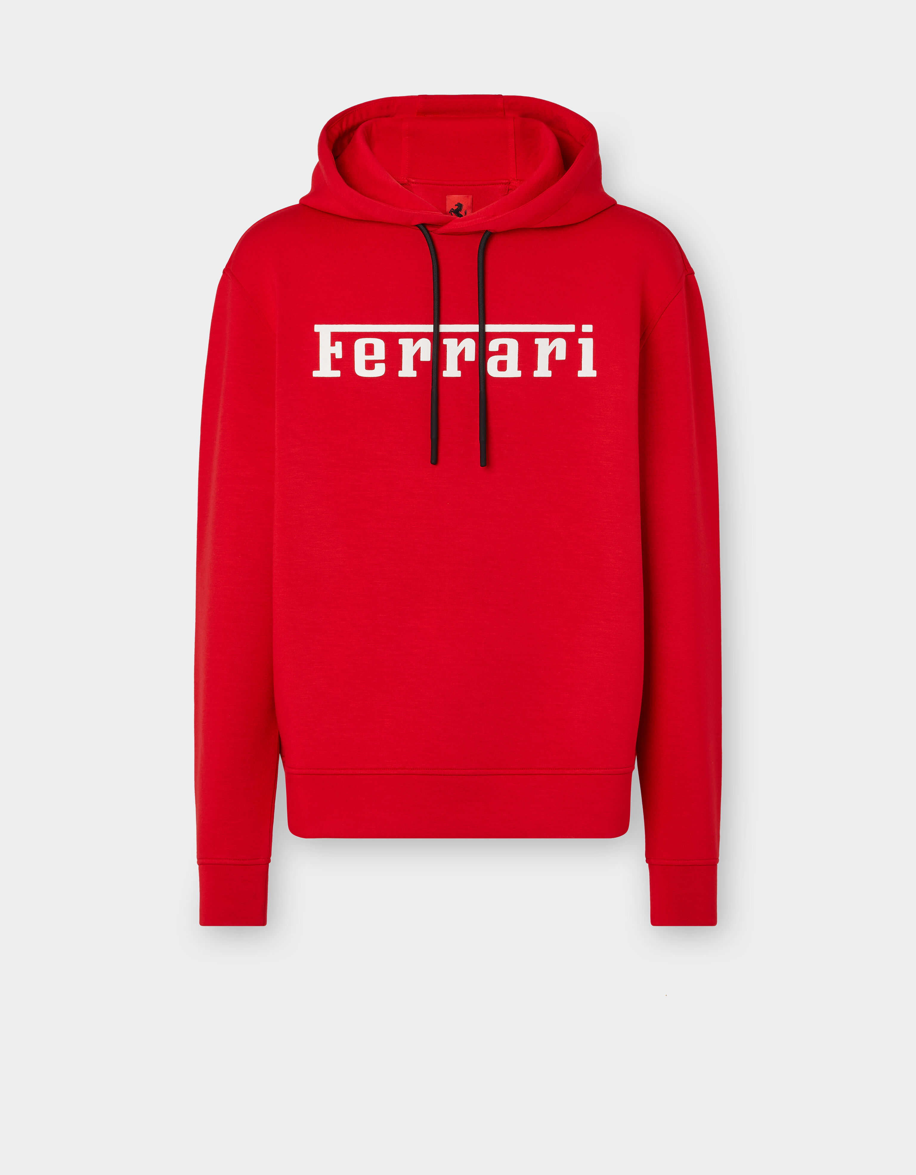 ${brand} Sweat-shirt Scuba avec logo Ferrari ${colorDescription} ${masterID}
