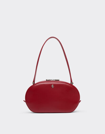 TOTE LA FERRARI DINO BAG SOFT PLAIN LEATHER Ferrari TOTE LA FERRARI DINO BAG SOFT PLAIN LEATHER Rosso Maison 50428f