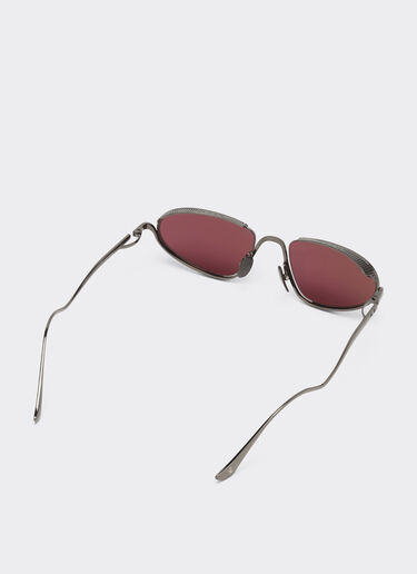 Ferrari Ferrari sunglasses in gunmetal grey titanium with exclusive Contrast Pro™ lenses Ingrid LA02Pf