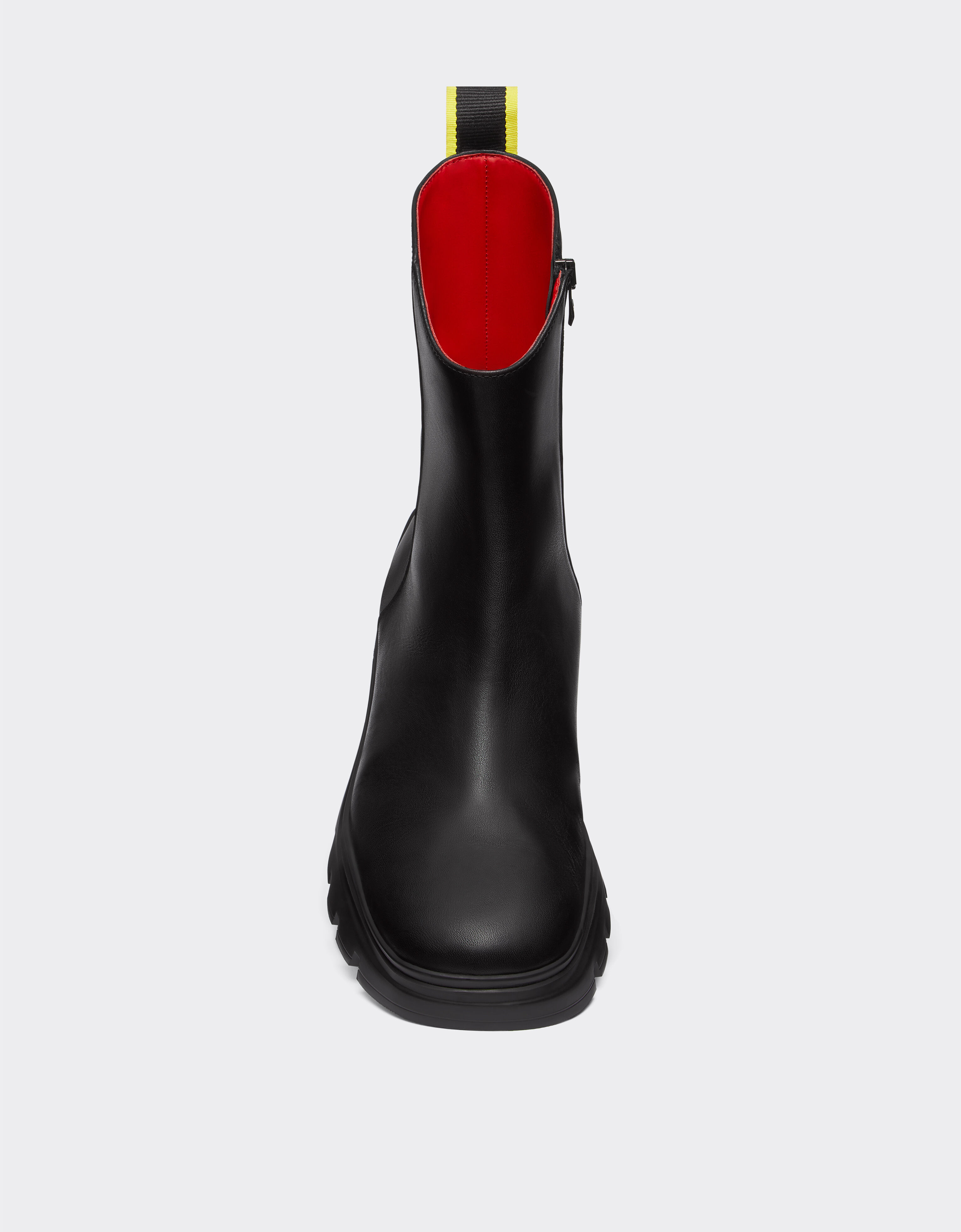 Ferrari Leather Ankle Boots Shoes Boots Black 36
