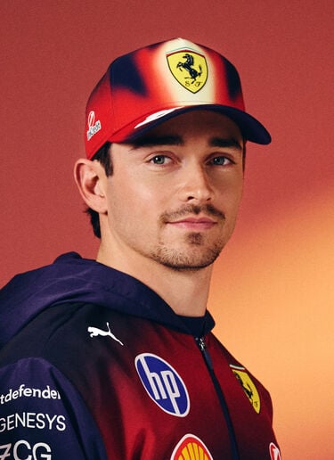 Ferrari Leclerc Replica Puma baseball cap for Scuderia Ferrari HP China 2026 Rosso LA0GNf