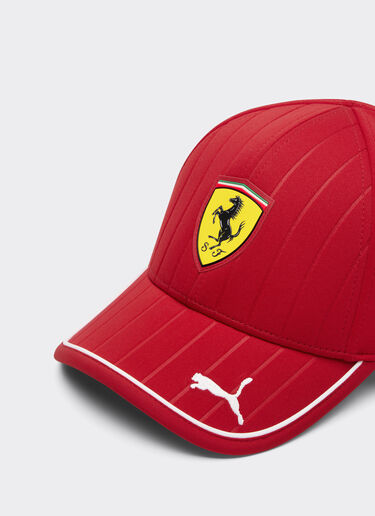 Ferrari Puma for Scuderia Ferrari HP 2025 Team junior baseball cap Cherry LA01Vf