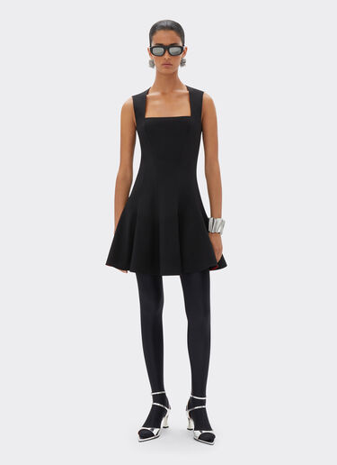Ferrari Short comfort wool dress Black 21634f
