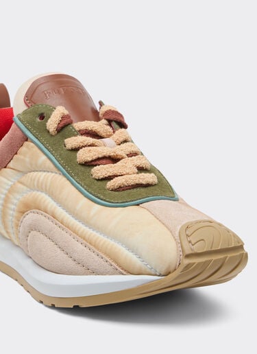 Ferrari Suede, nappa and nylon sneakers Powder Pink 50765f