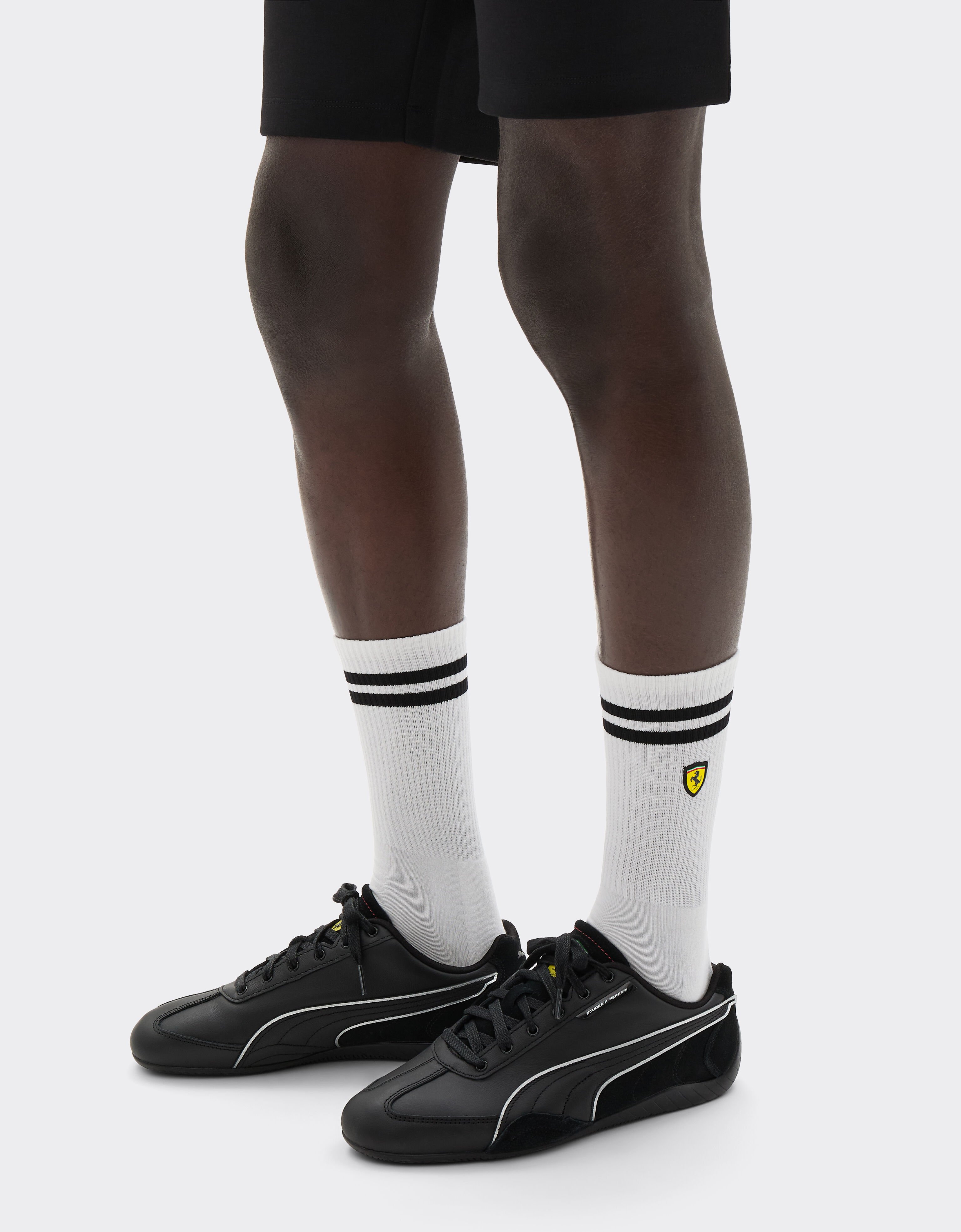  Frottee-Socken-Set mit Ferrari-Wappen Rosso SANSO0003JCO0026f