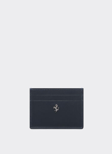 Ferrari Ferrari GT card holder in brushed leather Navy 21421f